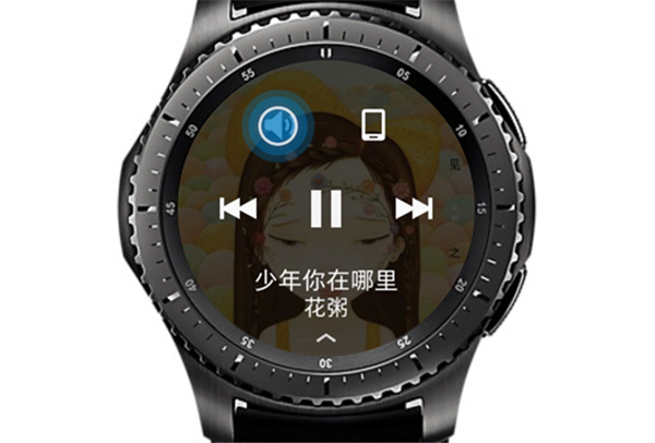 三星gear s3智能手表怎么播放音乐
