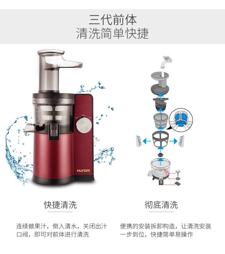 惠人榨汁机三代HI-WNBI19