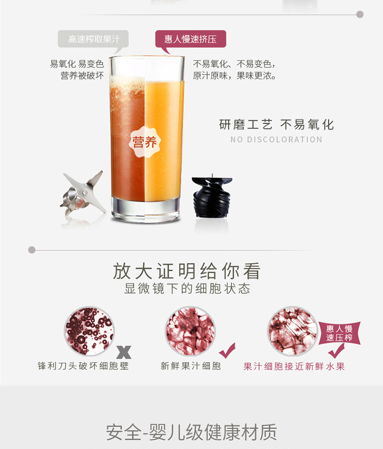 惠人原汁机二代HUO16SG