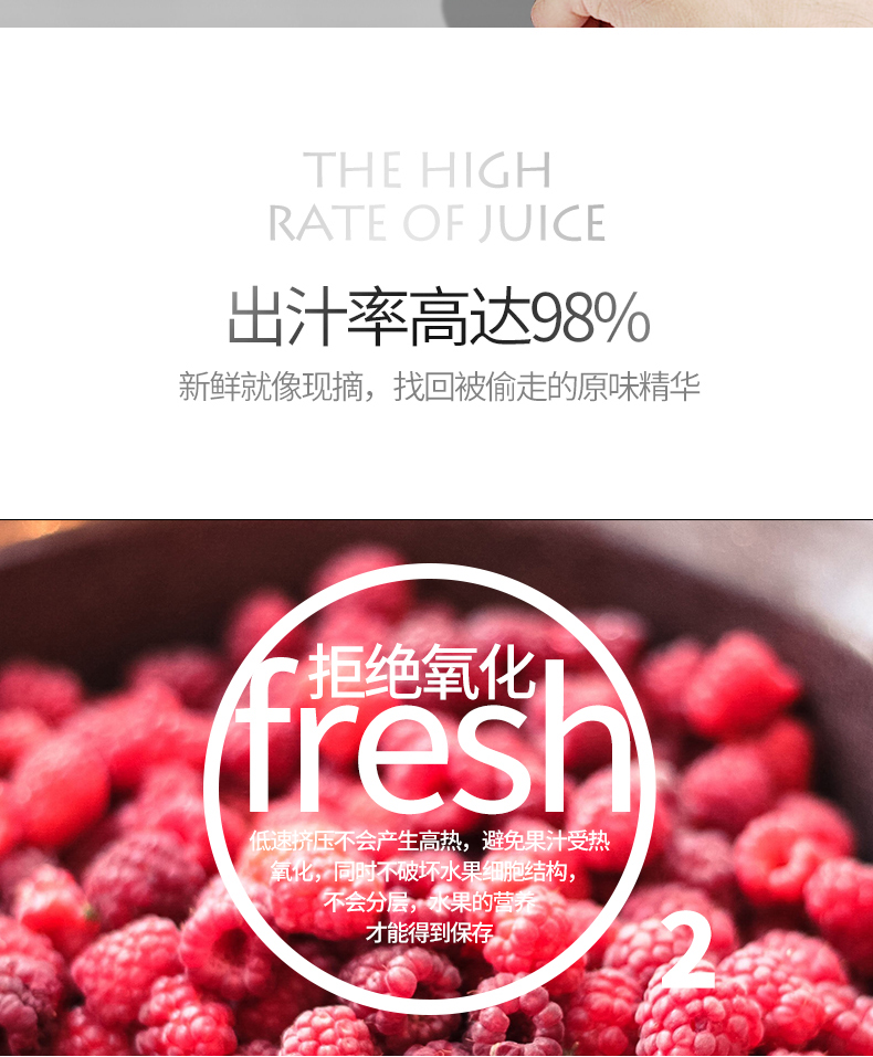 弗朗顿LWJ-801E榨汁机