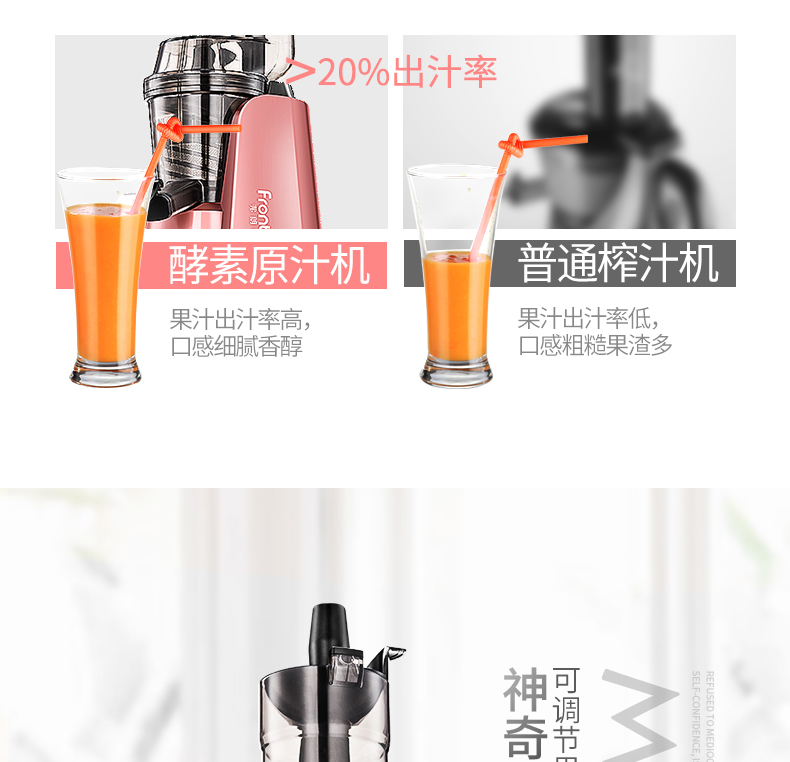 弗朗顿LWJ-801E榨汁机