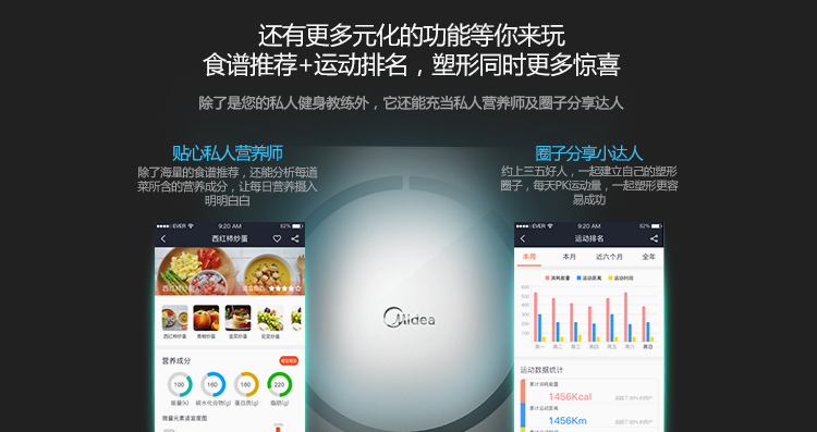 美的MW-S1家用体脂秤