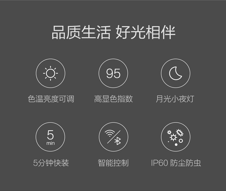 Yeelight智能LED吸顶灯
