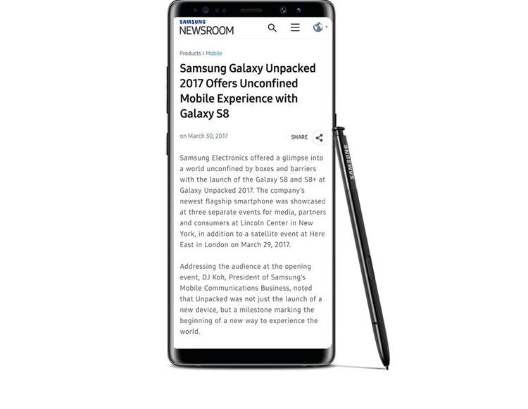 三星GalaxyNote8