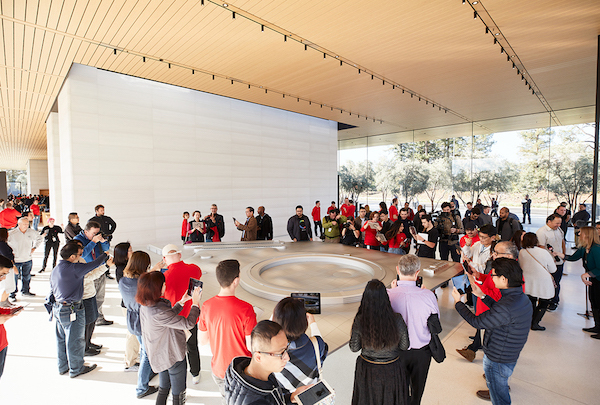 Apple Park曝光_Apple Park首次开放_乔布斯的遗产