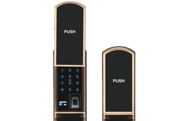 锁2018 家用防盗门指纹锁售价 1380元   亚萨合莱alb安力保指纹锁售价