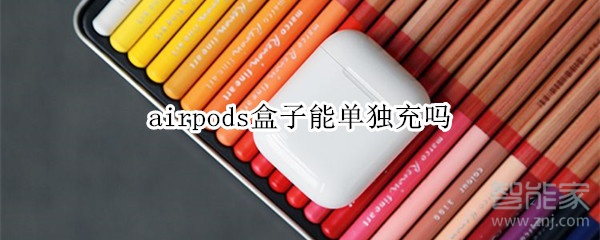 airpods盒子能单独充吗