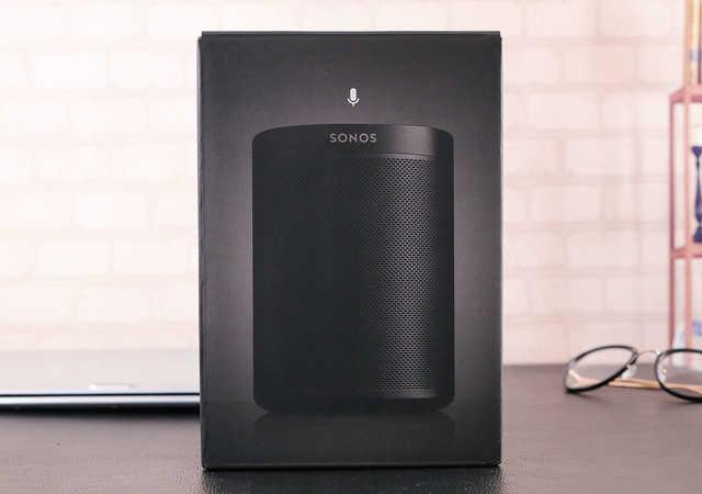 sonos one智能音箱黑色版开箱评测