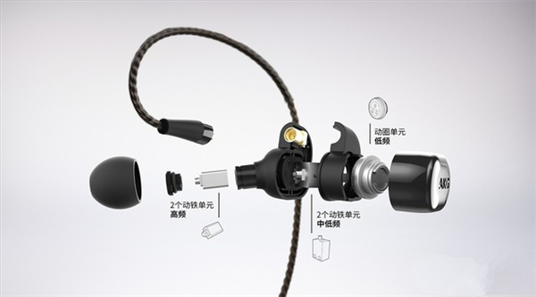 AKG震撼发布N5005参考级5单元入耳式耳机