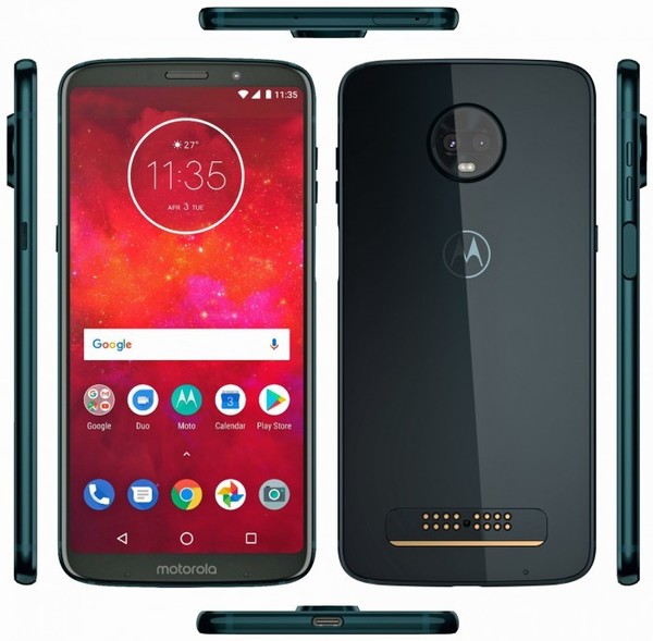 motoZ3 Play曝光 或取消3.5mm耳机插