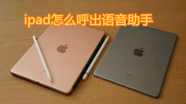 ipad怎么呼出语音助手