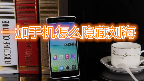 一加手机怎么隐藏刘海