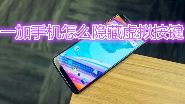 一加手机怎么隐藏虚拟按键