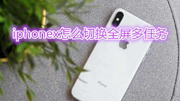 iphonex怎么切换全屏多任务