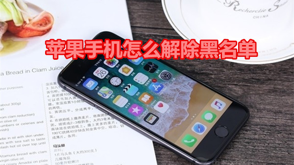 苹果手机怎么解除黑名单