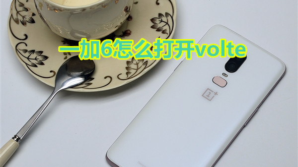一加6怎么打开volte