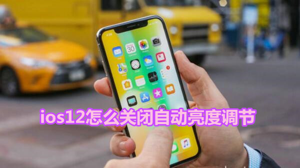 ios12怎么关闭自动亮度调节