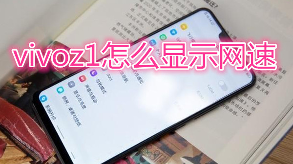 vivoz1怎么显示网速