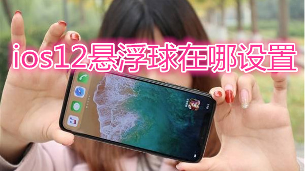 ios12悬浮球在哪设置