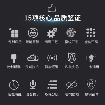 小米精灵MT818指纹锁图片