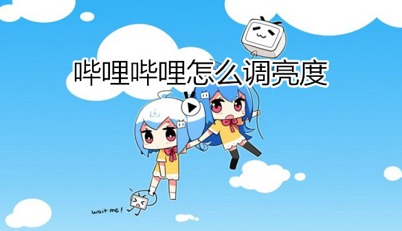 哔哩哔哩怎么调亮度