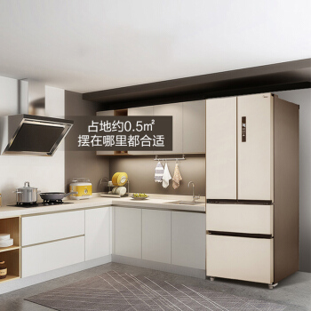 美的411冰箱图片