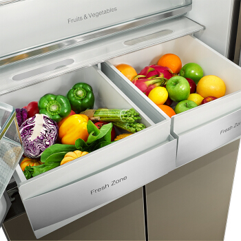 美的530冰箱图片