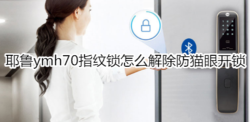 耶鲁ymh70指纹锁怎么解除防猫眼开锁