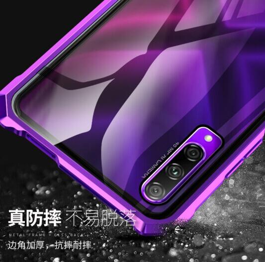 狼符荣耀9x钢化玻璃手机壳图片