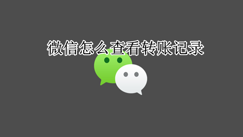 微信看详细转账记录教程
