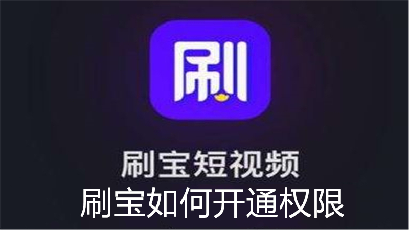 刷宝如何开通权限
