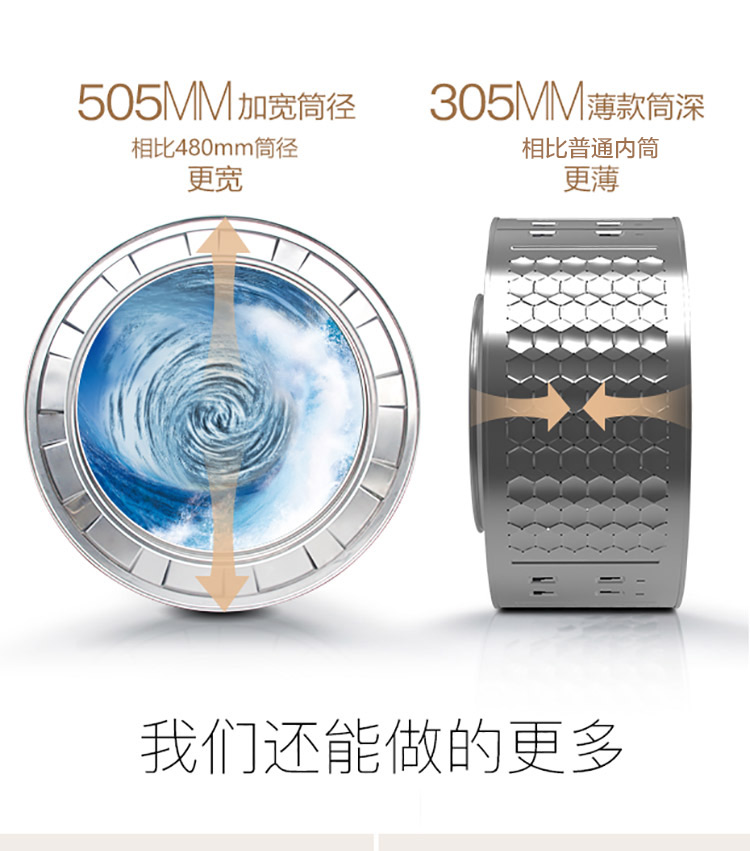 TCL XQG85-F14303HBDP洗衣机图片