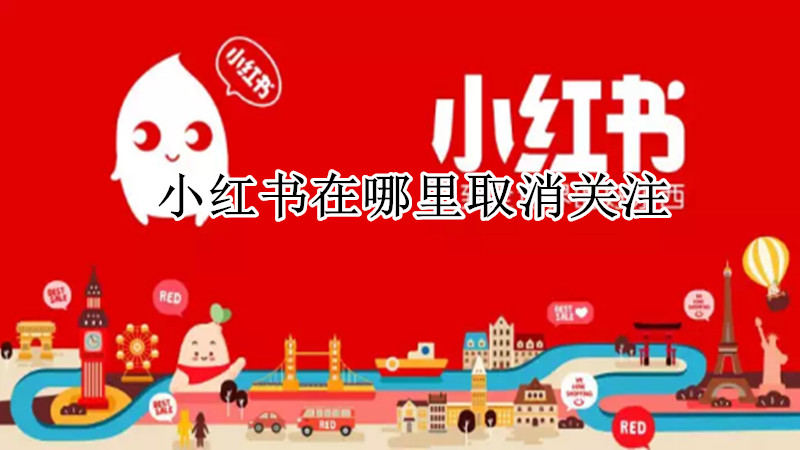 小红书在哪里取消关注