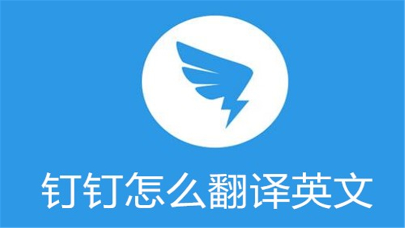 钉钉怎么翻译英文