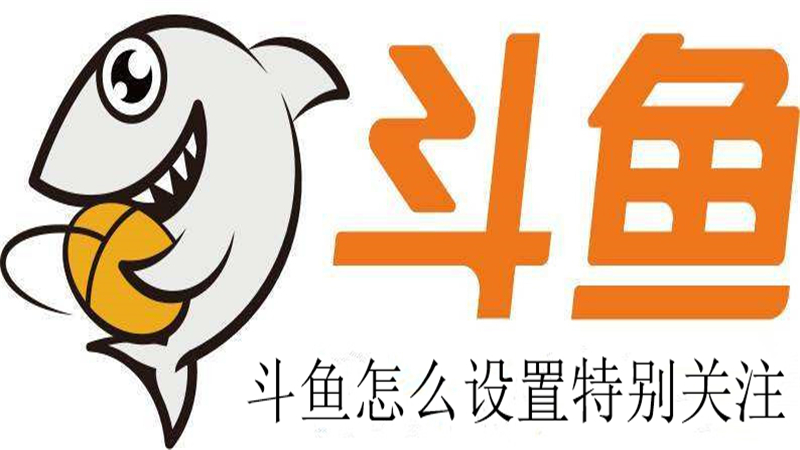 斗鱼怎么设置特别关注
