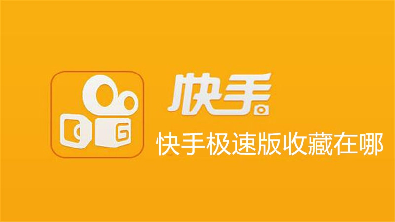 快手极速版收藏在哪