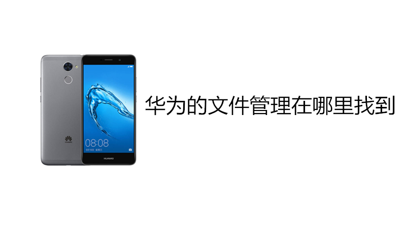 华为的文件管理在哪里找到