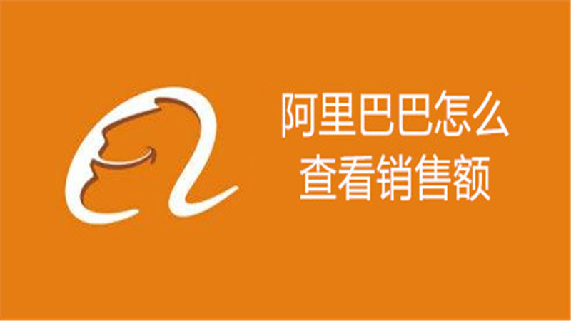 阿里巴巴怎么查看销售额