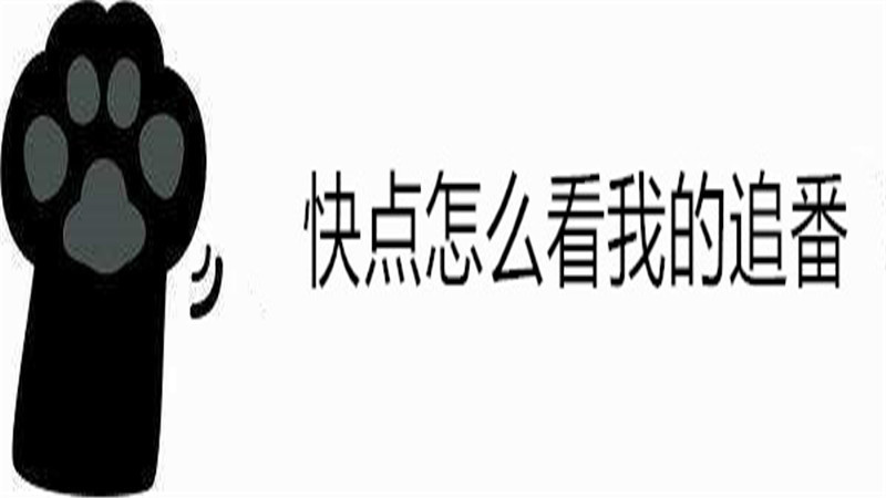 快点怎么看我的追番