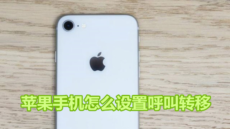 苹果手机怎么设置呼叫转移