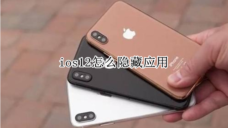 ios12怎么隐藏应用