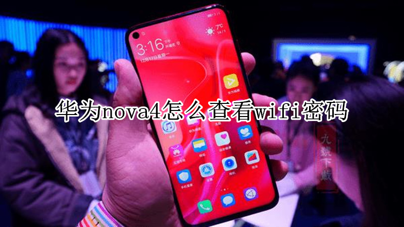 华为nova4怎么查看wifi密码