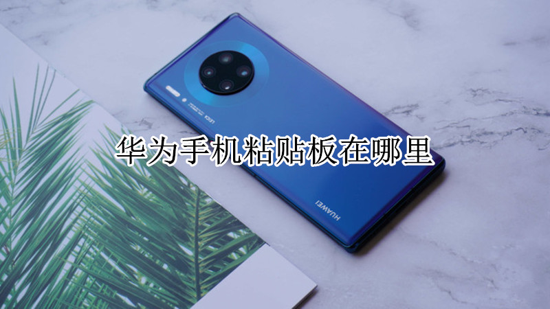 华为手机粘贴板在哪里