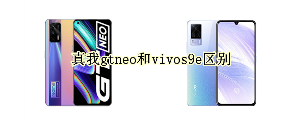 真我gtneo和vivos9e区别