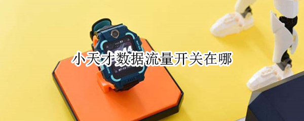 小天才数据流量开关在哪