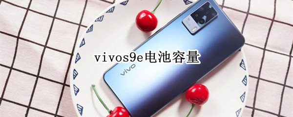 vivos9e电池容量