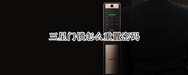 三星门锁怎么重置密码