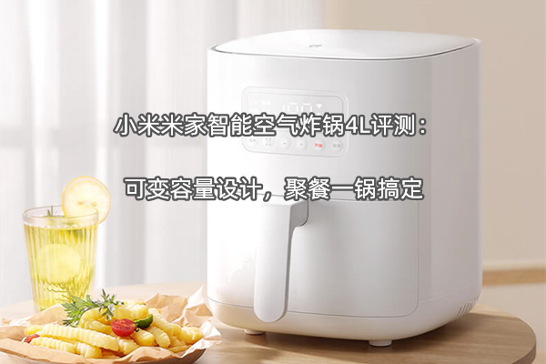 小米米家智能空气炸锅4L评测：可变容量设计，聚餐一锅搞定
