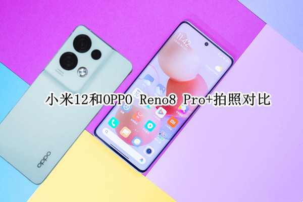 小米12和OPPO Reno8 Pro+拍照对比：同款主摄差别有多大