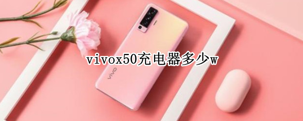 vivox50充电器多少w